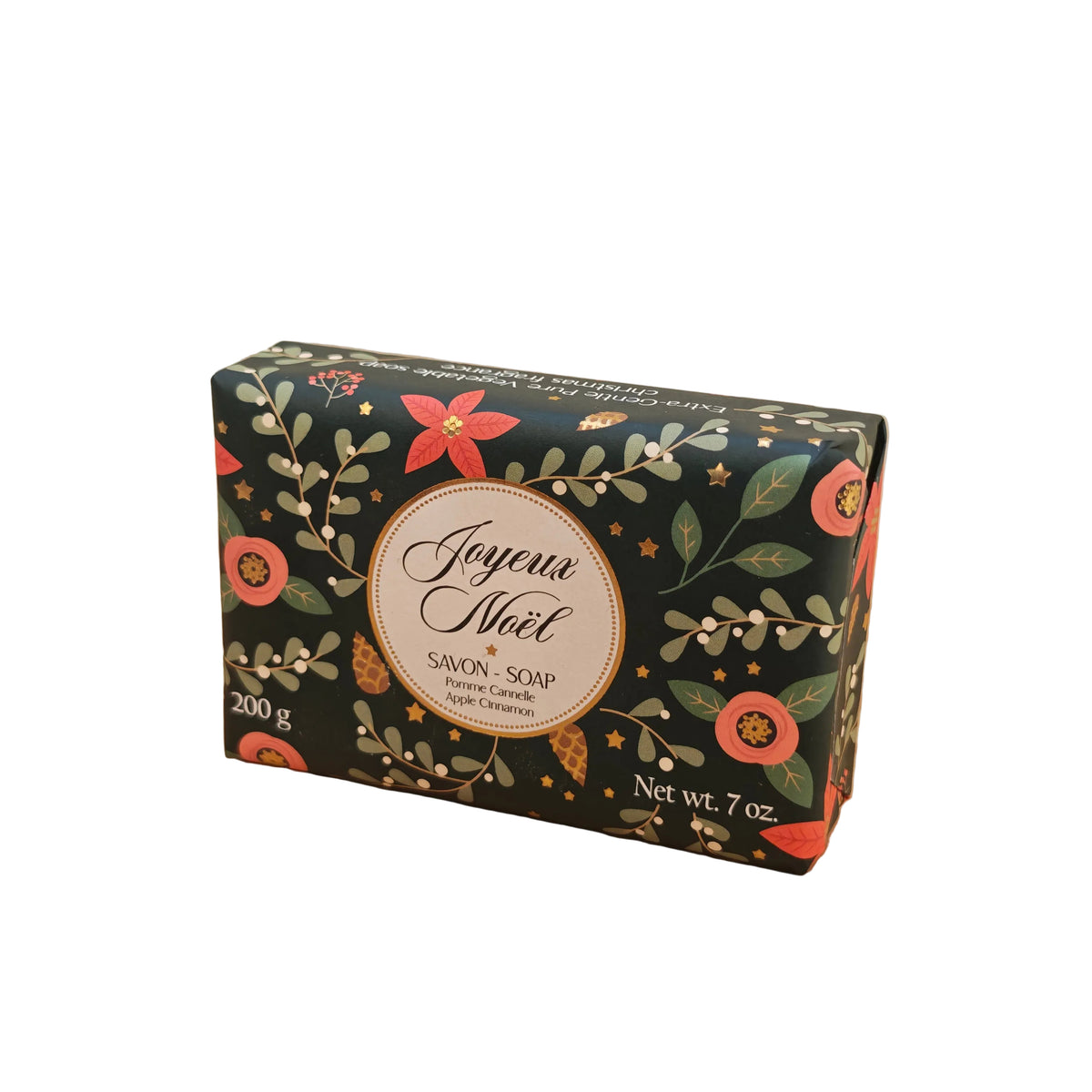 Savon Joyeux Noël Pomme - Cannelle 200gr