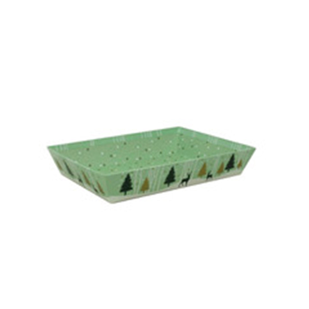 Snowy Forest Basket