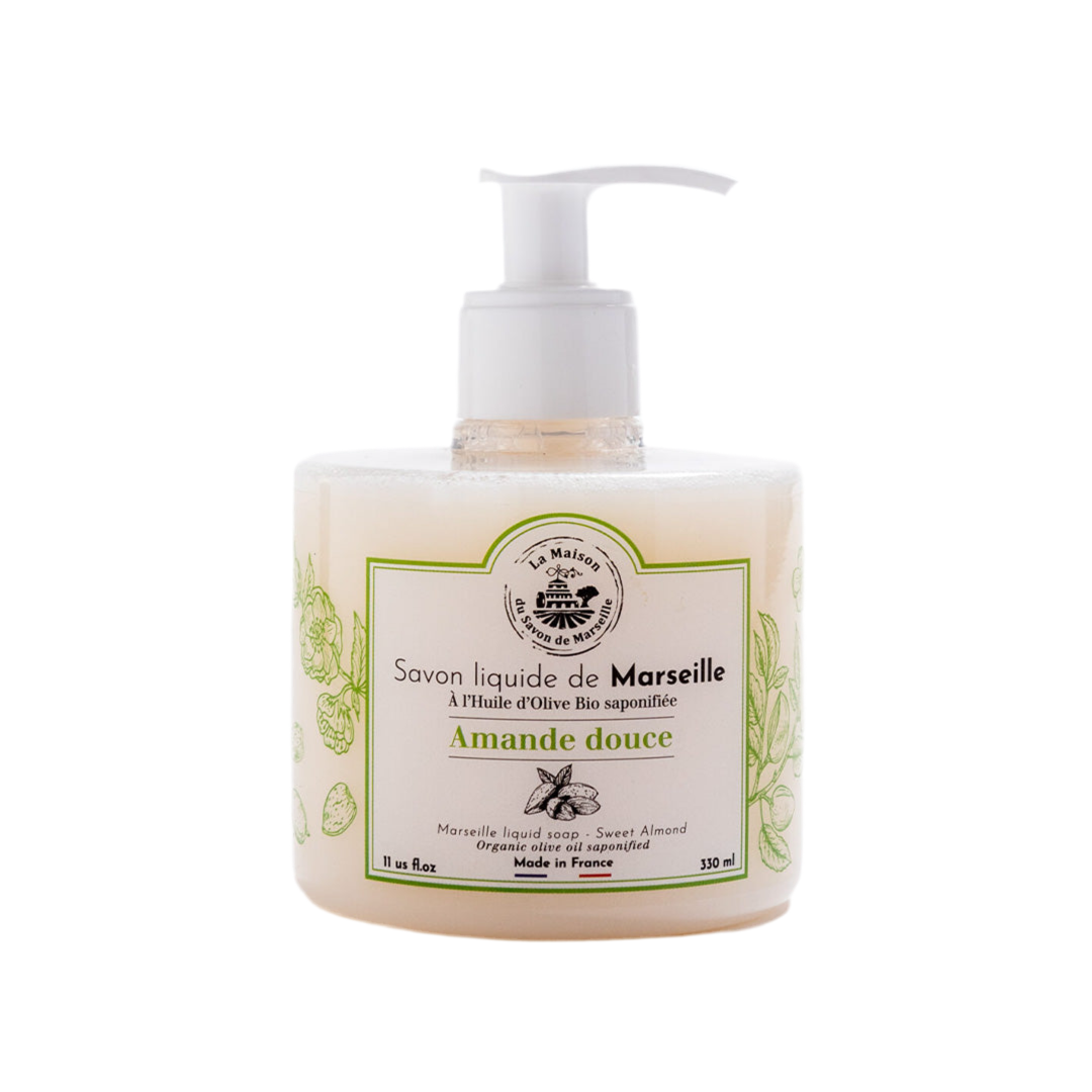 Liquid Marseille Soap Sweet Almond 330ml