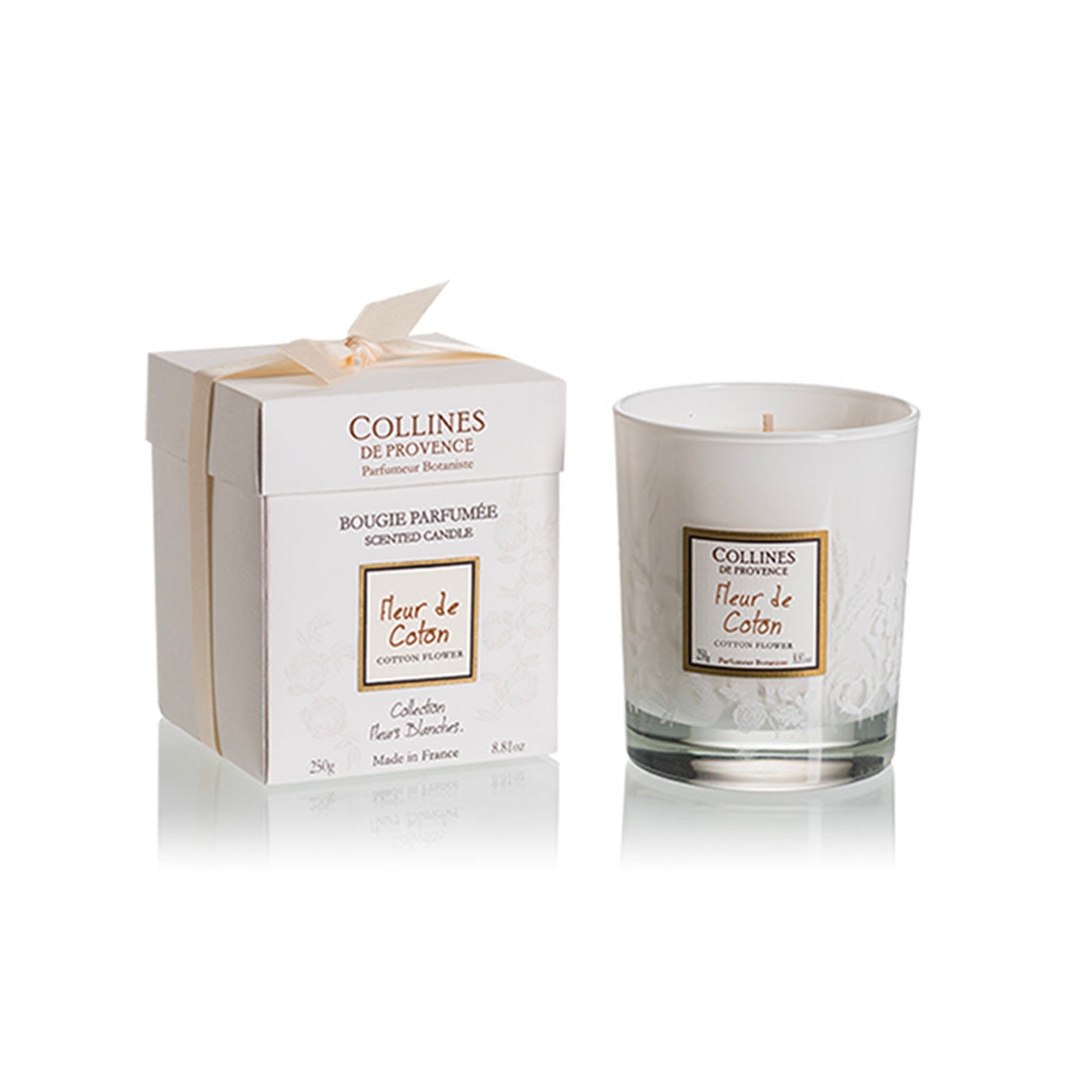 Scented Candle 250gr Cotton Flower