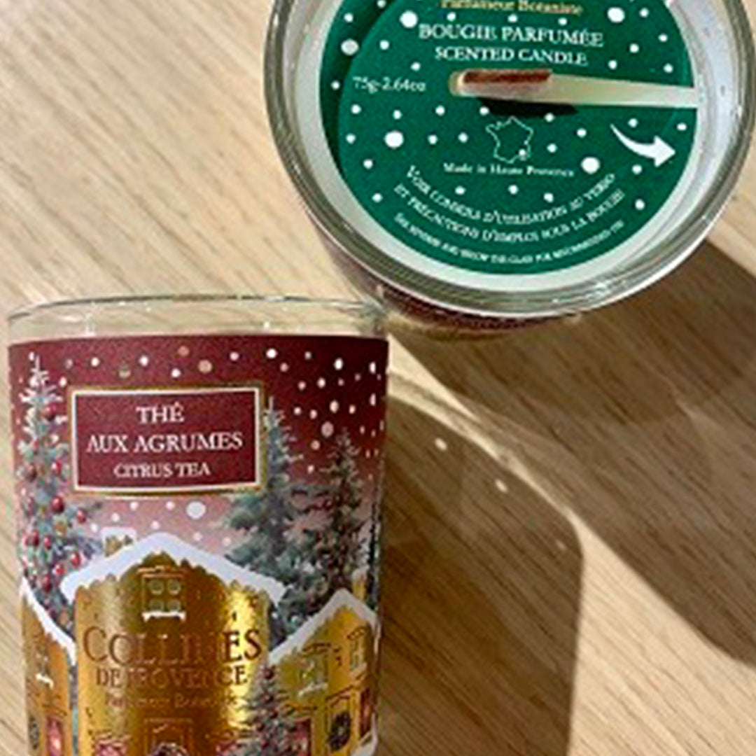 Bougie Parfumée 75gr Thé Aux Agrumes