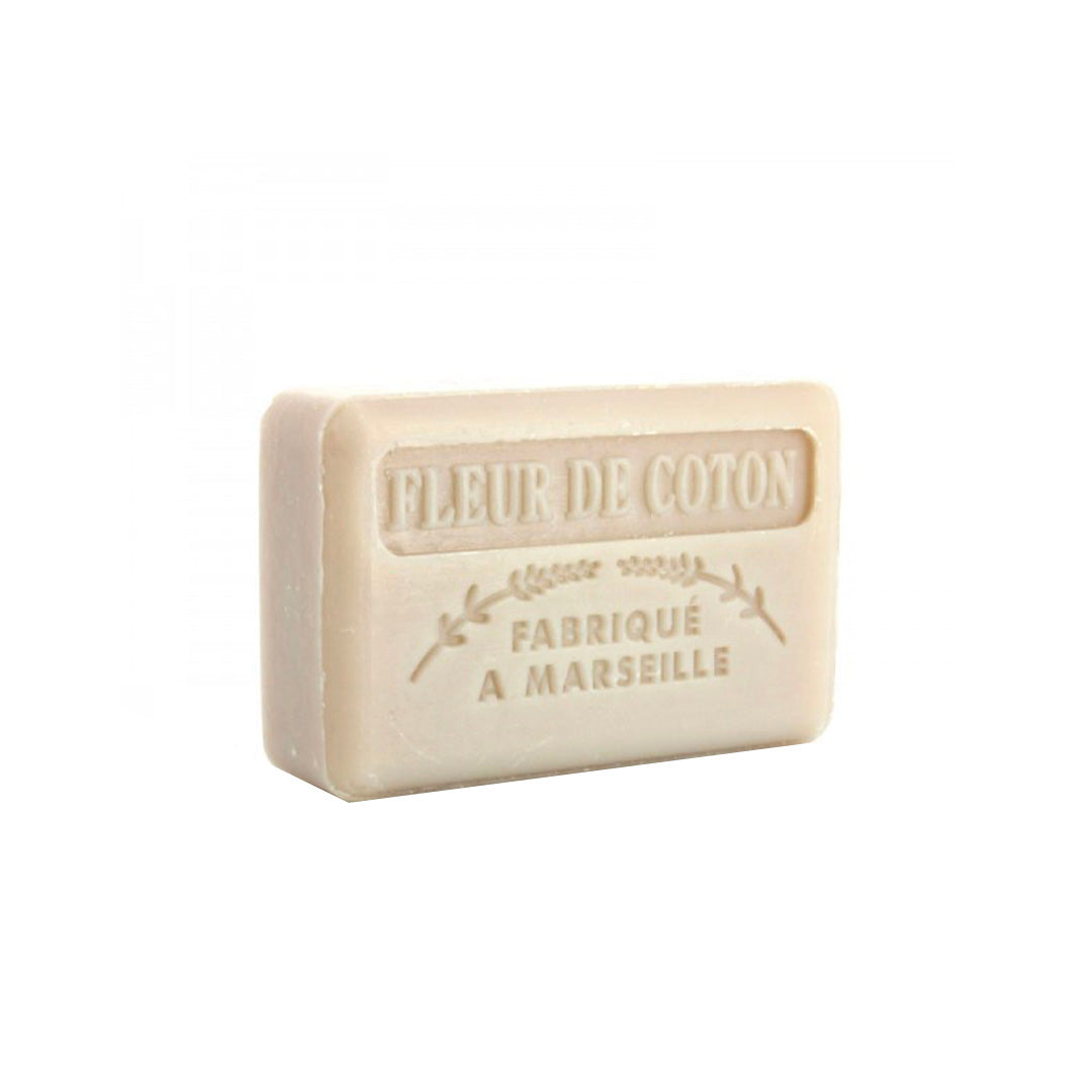 Organic Shea Butter Soap 125gr Cotton Flower