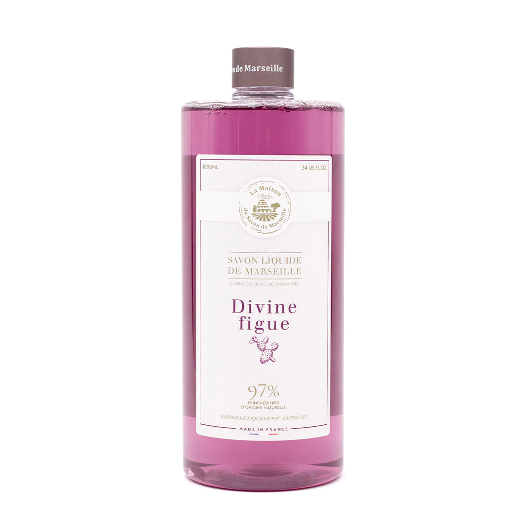 Savon Liquide De Marseille Figue De Barbarie Bio 1l