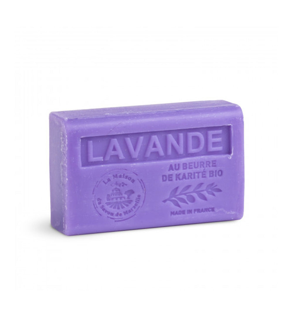 Organic Shea Butter Soap 60g Lavender