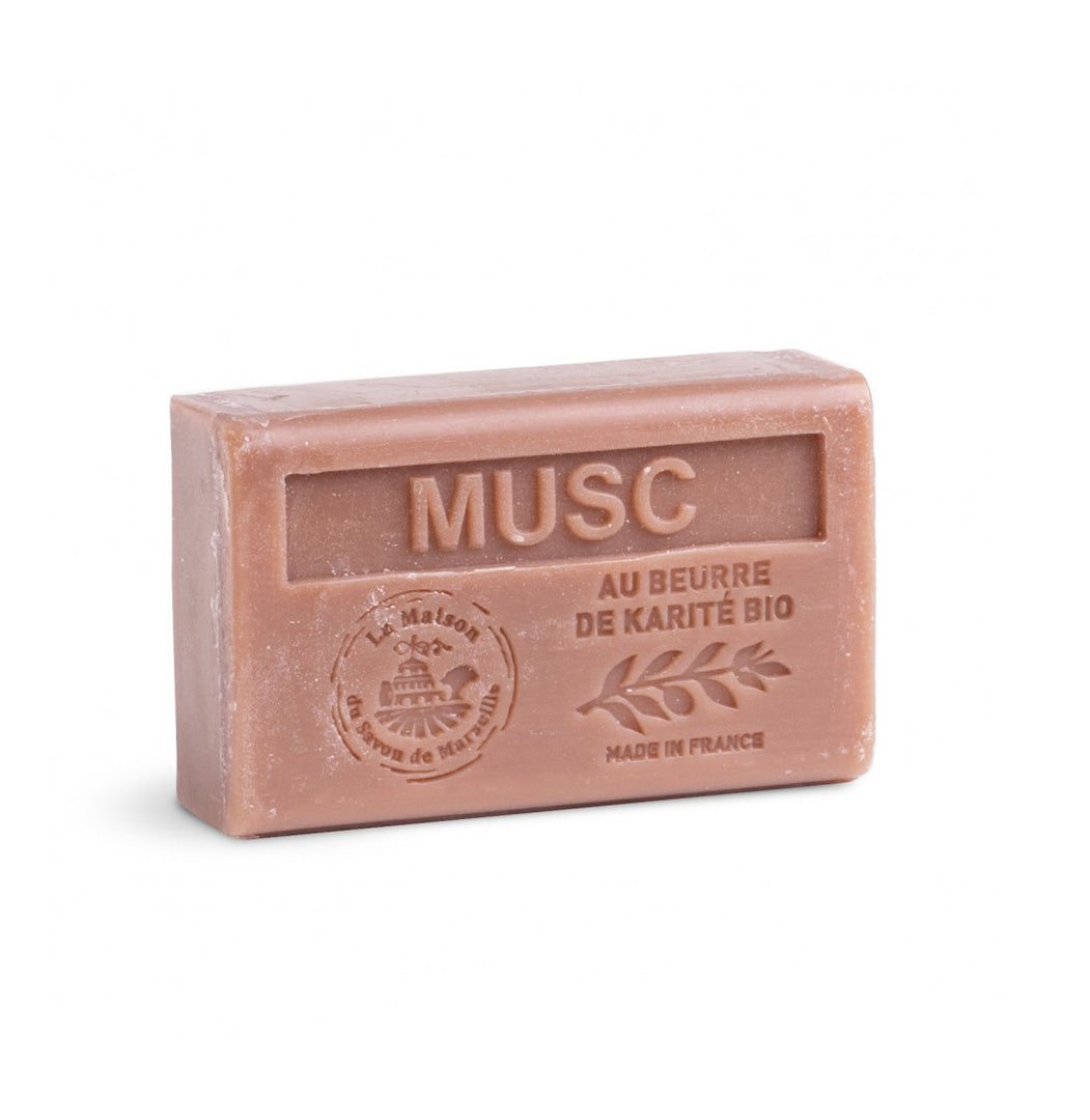 Organic Shea Butter Soap 125gr Musk
