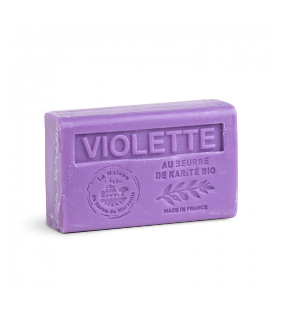 Savon Beurre De Karité Bio 125gr Violette