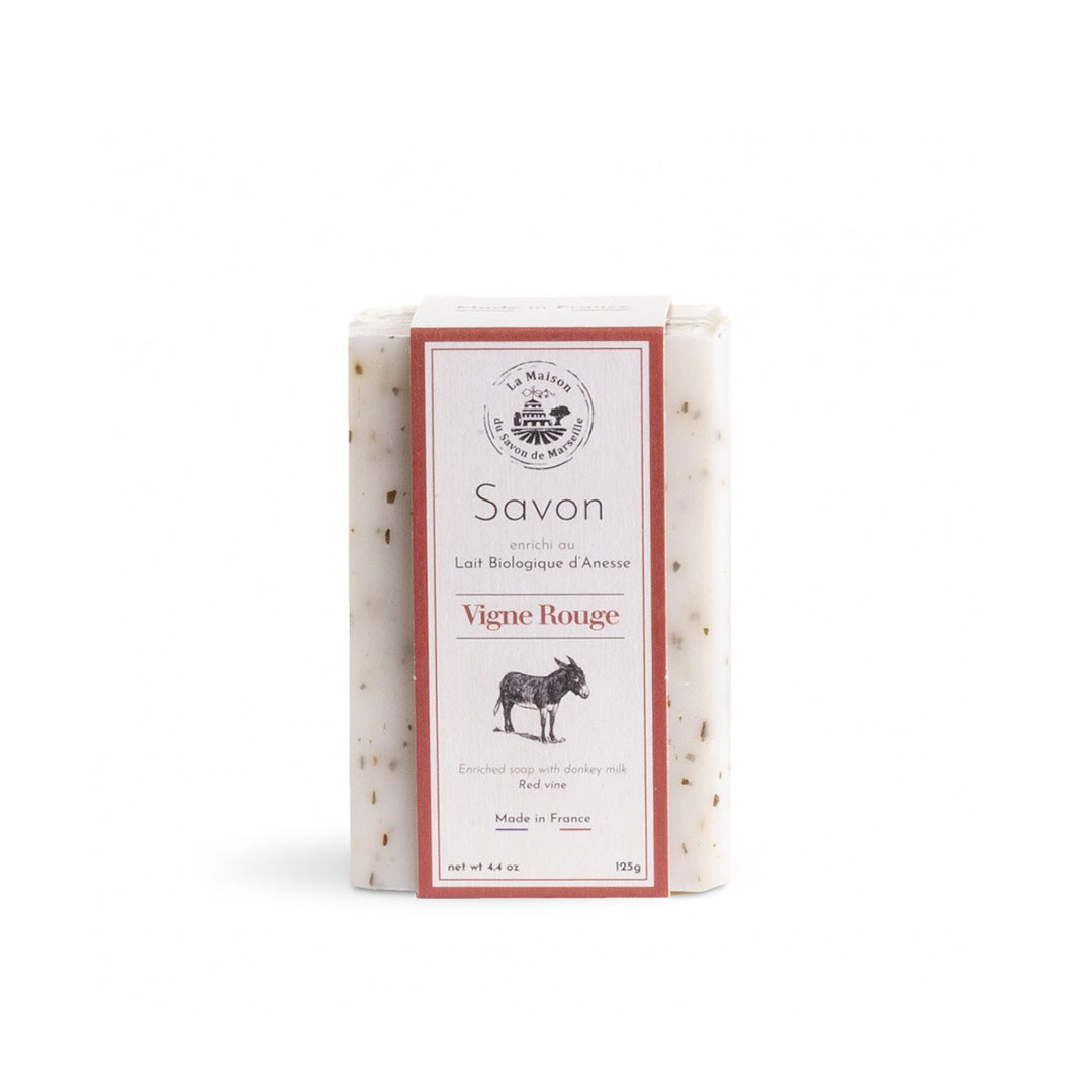 Organic Donkey Milk Soap 125gr Red Vine
