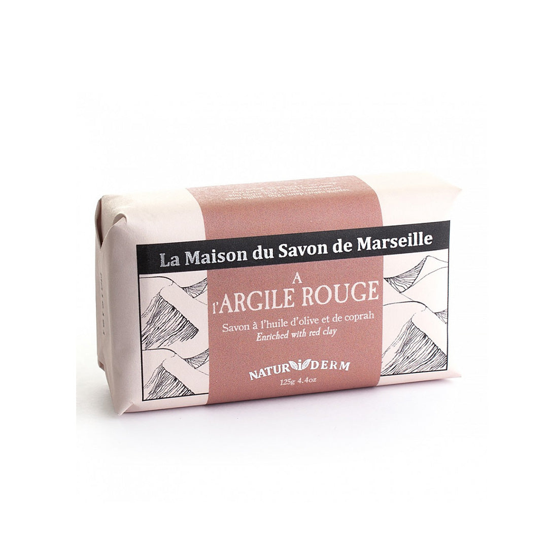 Savon Naturiderm 125gr Argile Rouge