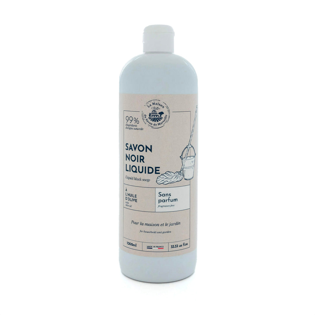 Liquid Black Soap 1l Fragrance Free