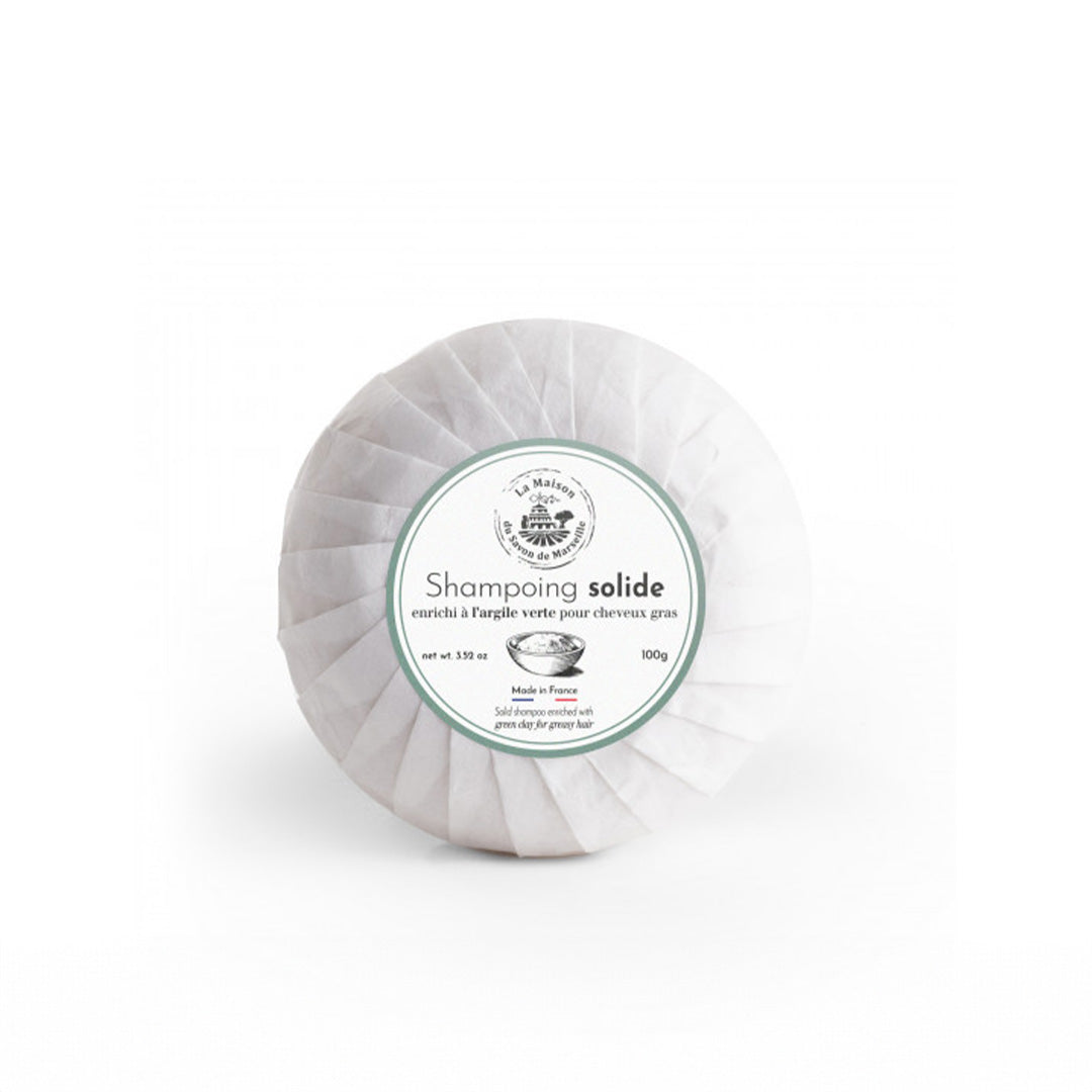 Solid Shampoo 100gr Oily Hair Green Clay