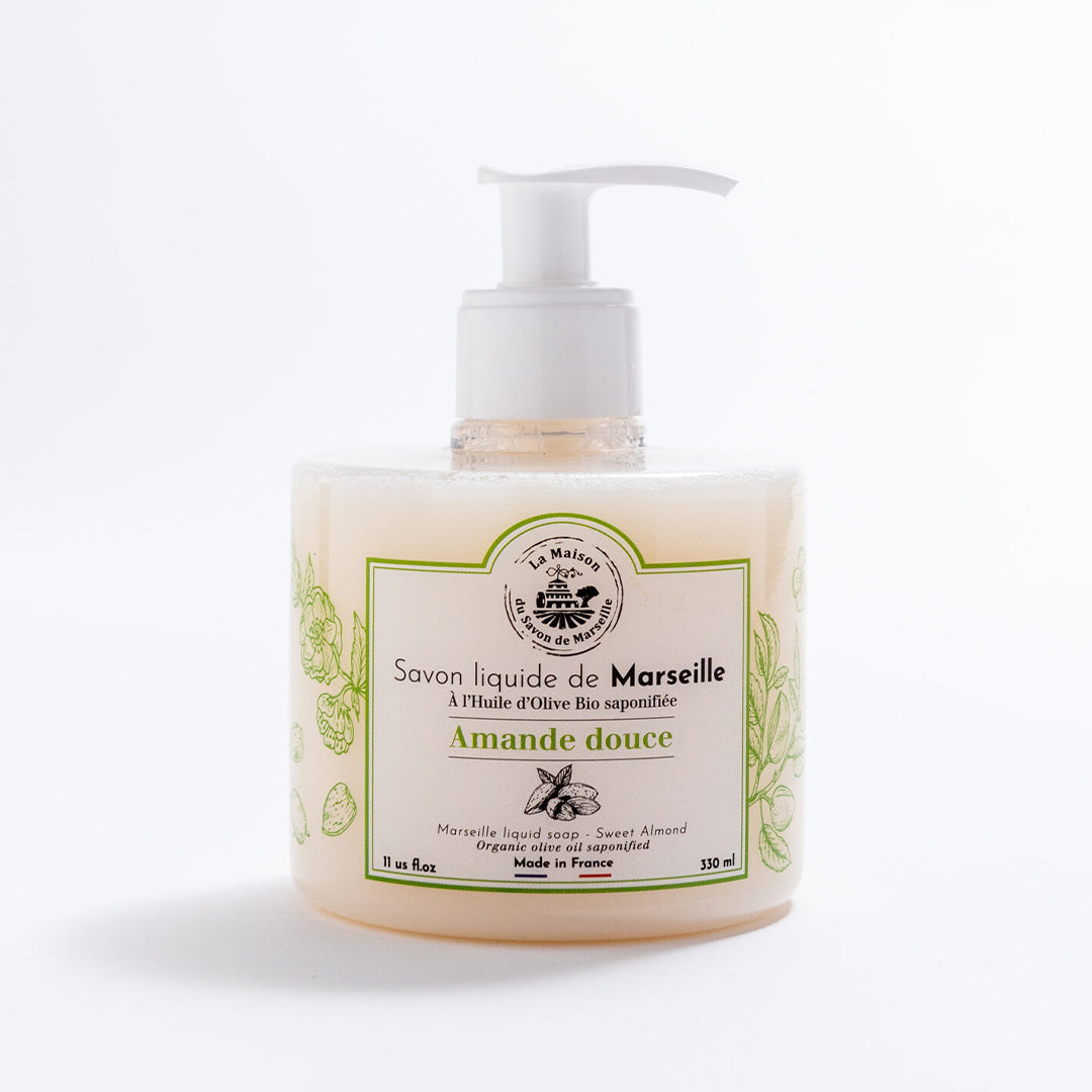 Liquid Marseille Soap Sweet Almond 330ml