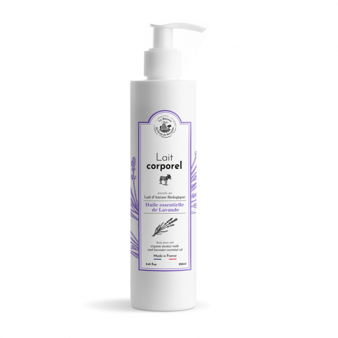 Lait Corporel 250ml Lait D'ânesse Lavande