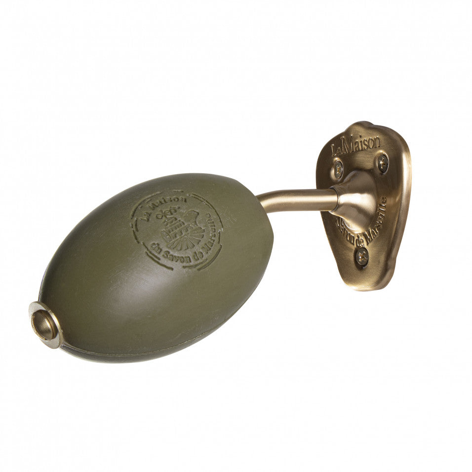 Porte Savon Mural Laiton Brosse