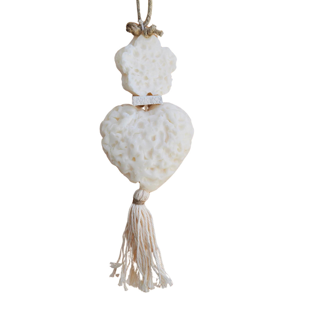 Ines White Cotton Soap Braid