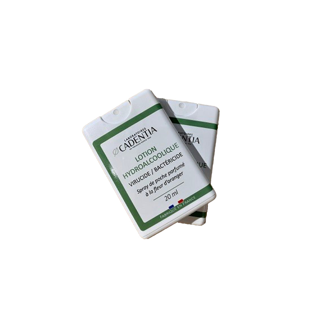Lotion Hydroalcoolique Spray De Poche 2x20ml