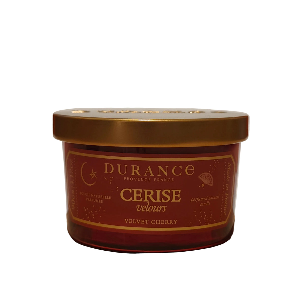 Bougie Parfumée 90gr "Cerise Velours"