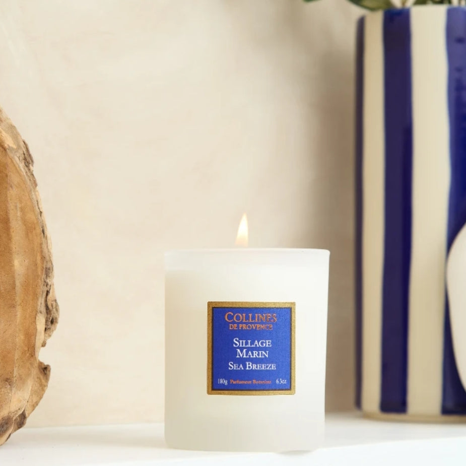 Bougie Parfumée 180gr Sillage Marin
