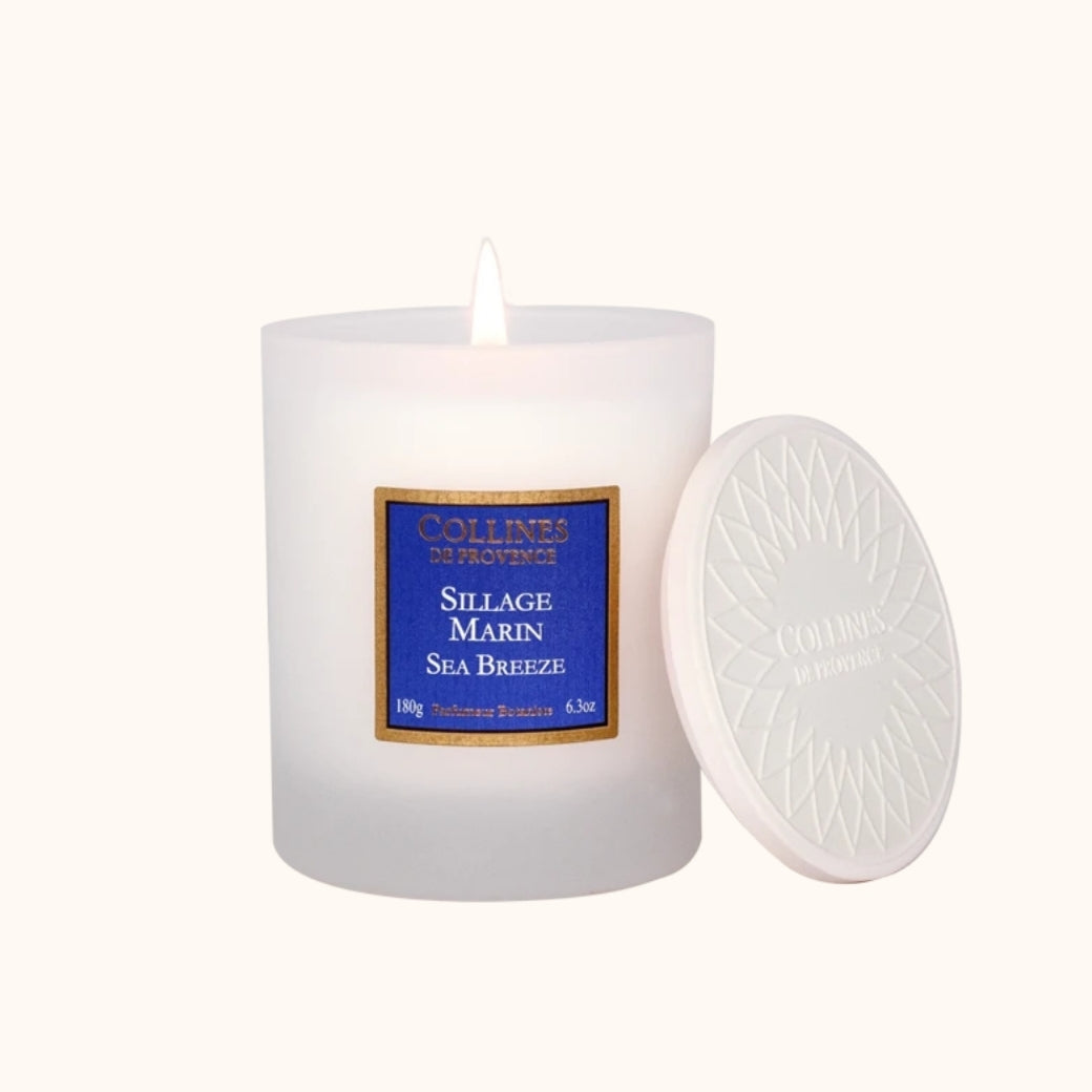 Bougie Parfumée 180gr Sillage Marin