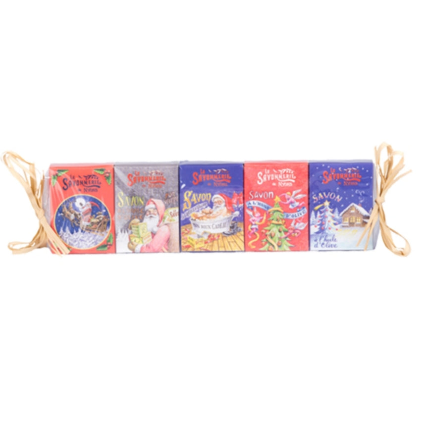 Papillotes Savon Parfumé Noël 5*25gr