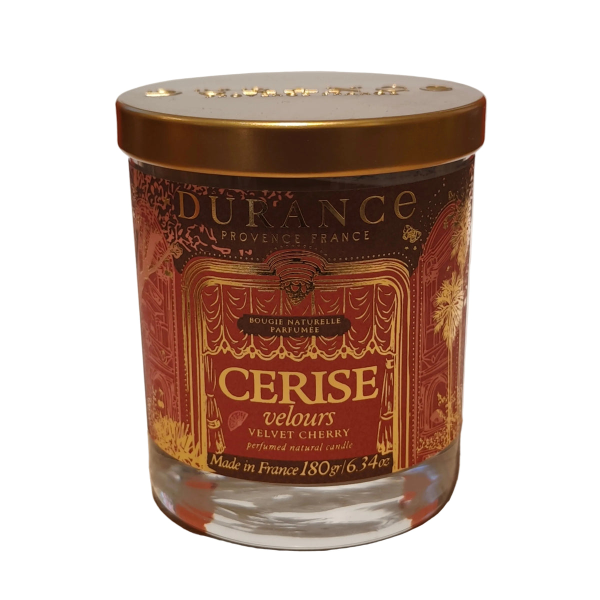 Bougie Parfumée 180gr "Cerise Velours"