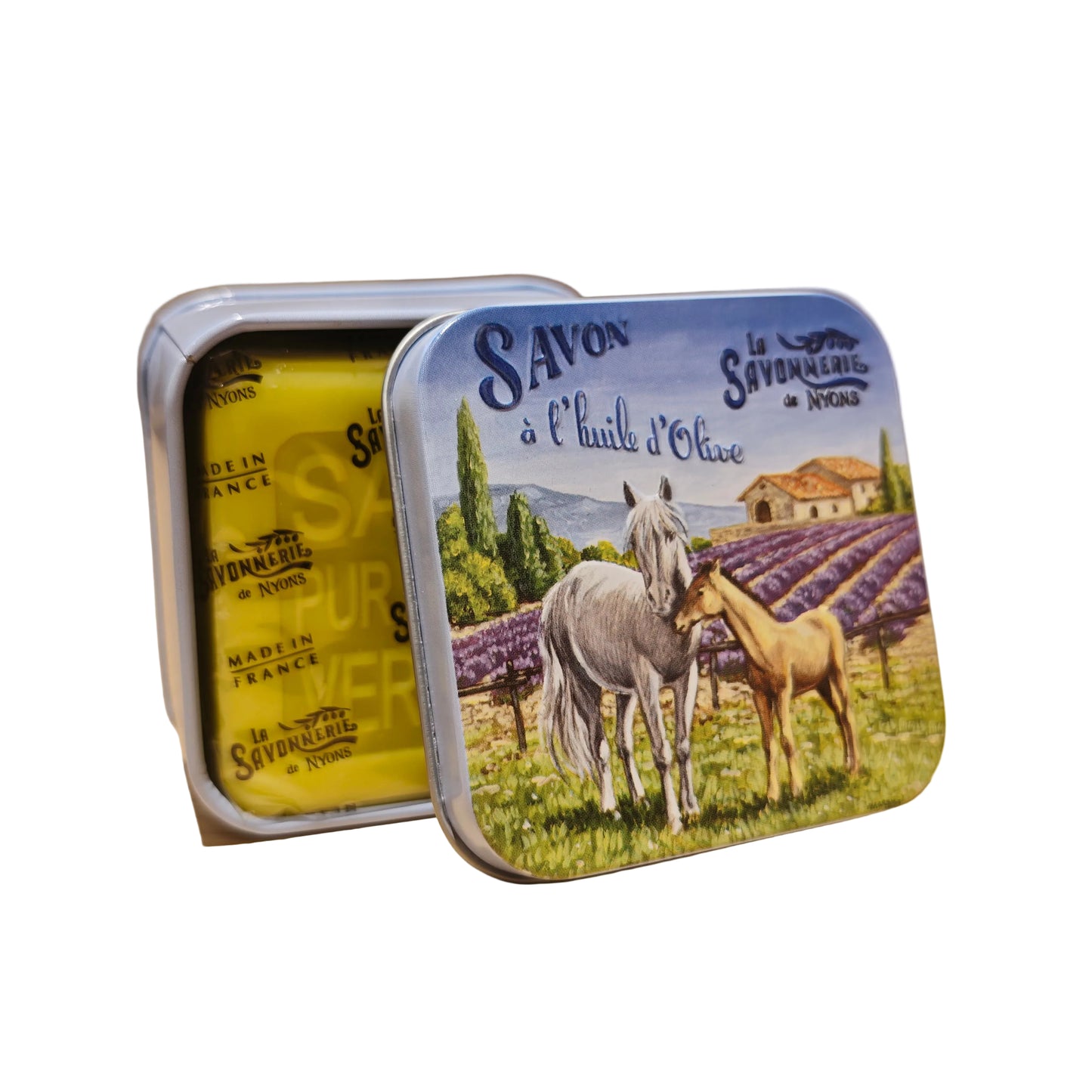 Savon Parfumé Verveine Boite Métal Le Cheval 100gr