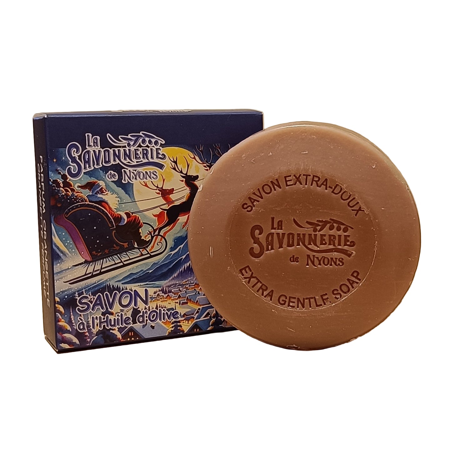 Savon Rond Parfumé Orangettes Le Traîneau 100gr