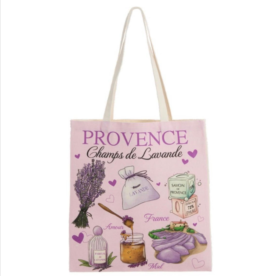 Totebag Produits Provence Rose