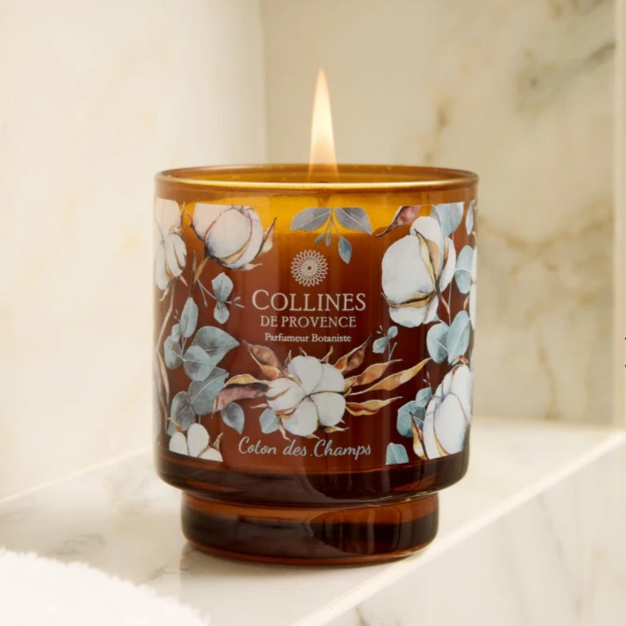 Bougie Parfumée 220g Coton Des Champs
