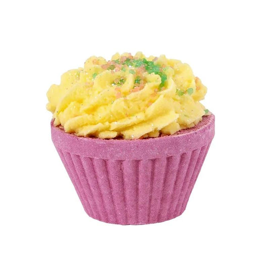 Fondant De Bain Cupcake Crème Fouettée-Rhubarbe 100gr
