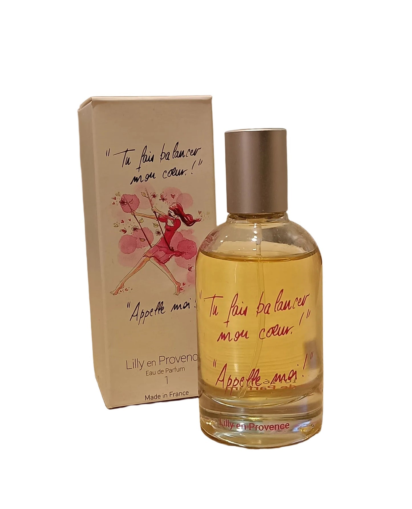 Eau De Parfum "Tu Fais Balancer Mon Cœur ! Appelle moi !" Lilly En Provence 50ml