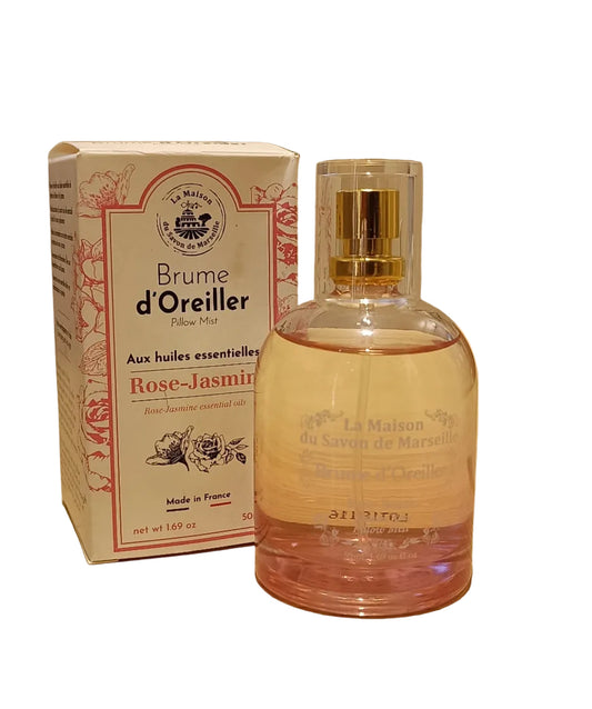 Brume D'oreiller Rose -Jasmin 50ml