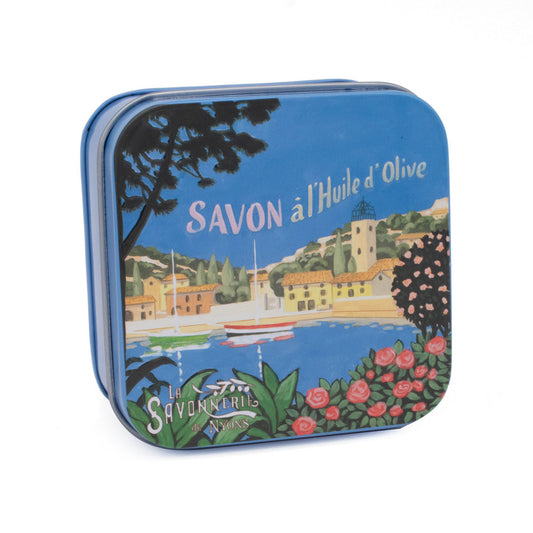 Savon Parfumé Lavande Boite Métal Marina 100gr