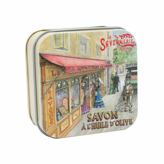 Savon Parfumé Fleur De Coton Boite Métal Boutique 100gr