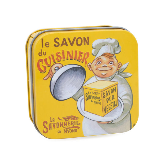 Savon Cuisinier Boite Métal 100gr