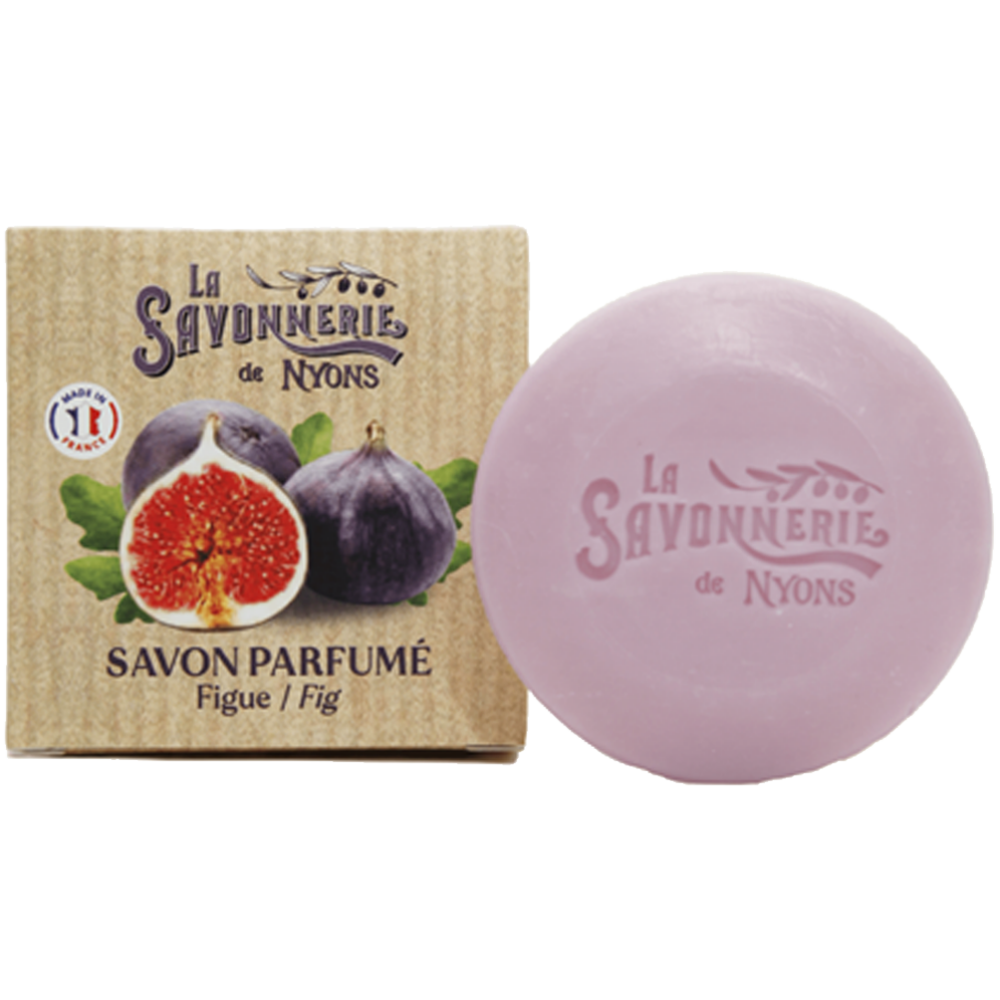 Savon Rond Parfumé Figue Boite 50gr