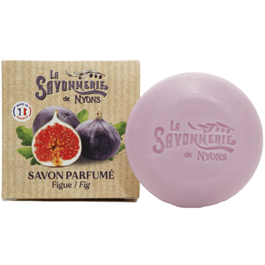 Savon Rond Parfumé Figue Boite 50gr