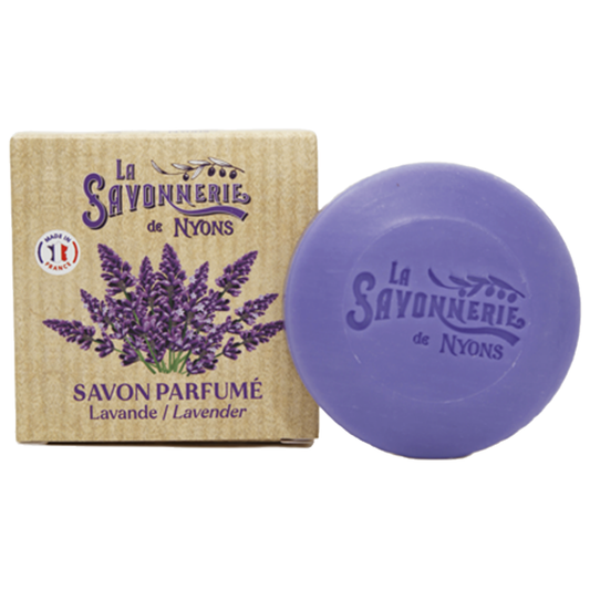 Savon Rond Parfumé Lavande Boite 50gr