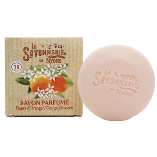Savon Rond Parfumé Fleur D'Oranger Boite 50gr