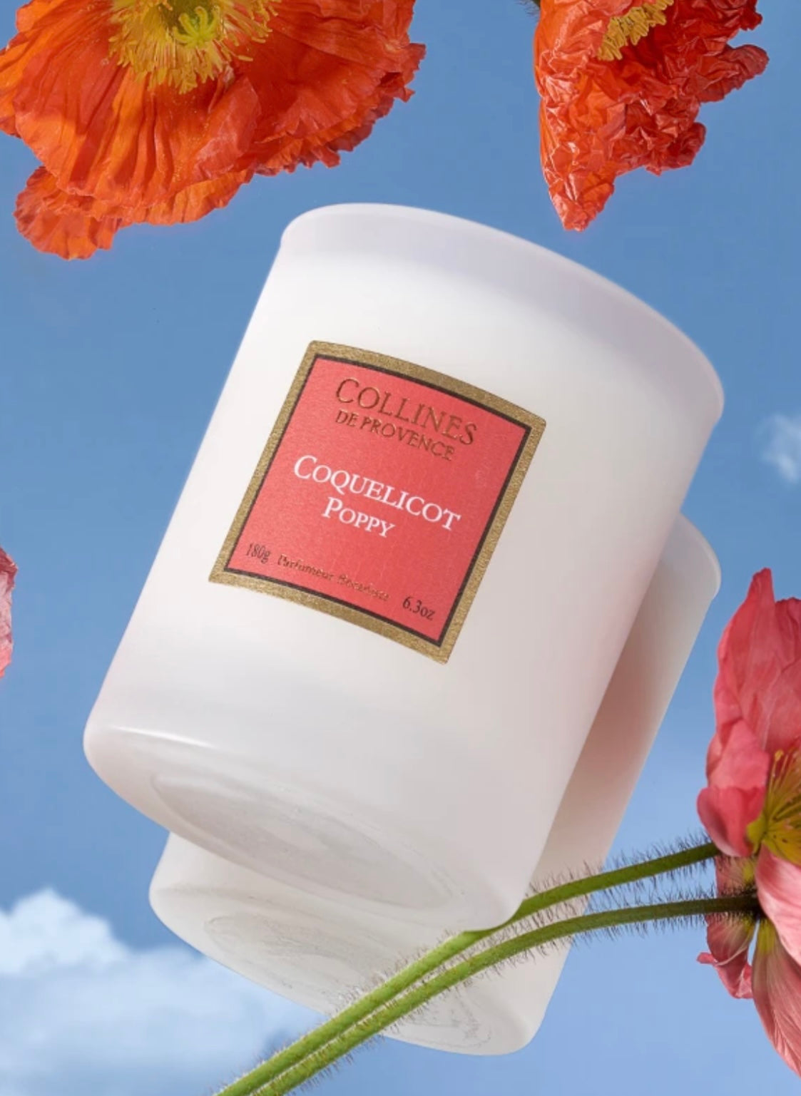 Poppy Scented Candle 180g