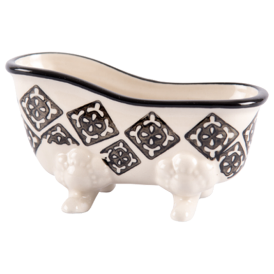 Porte Savon Baignoire Noir