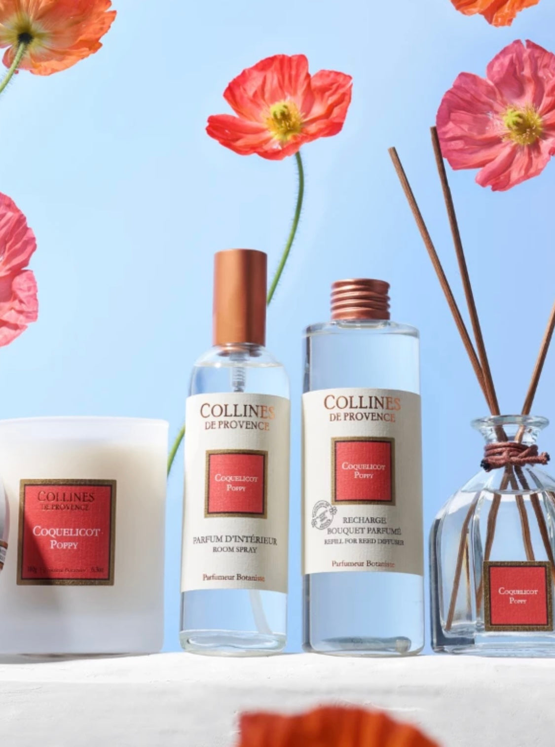 Parfum D'intérieur 100ml Coquelicot