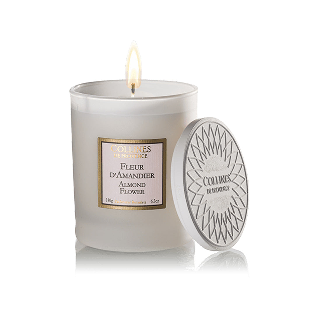 Bougie Parfumée 180gr Fleur D'amandier
