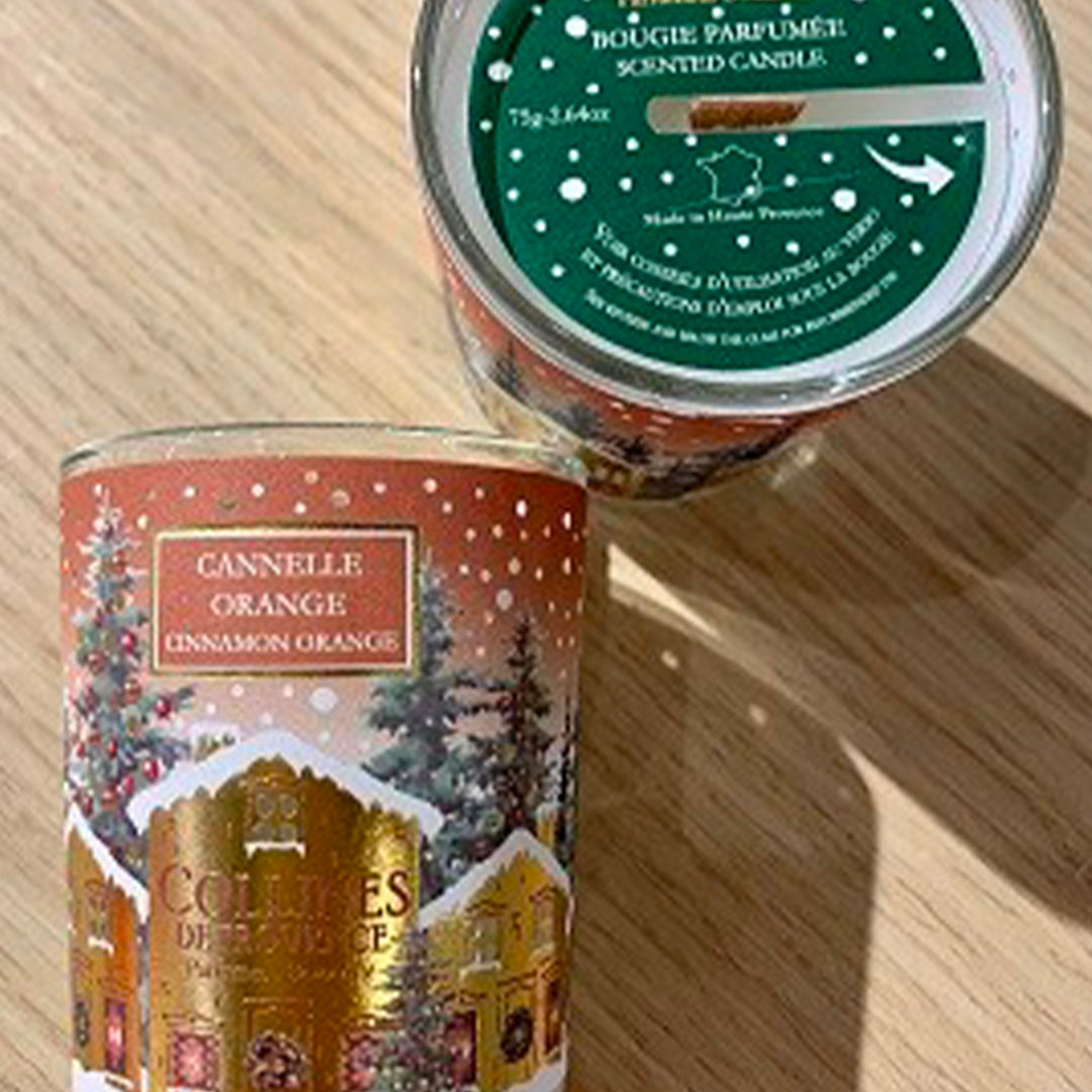 Bougie Parfumée 75gr Cannelle Orange