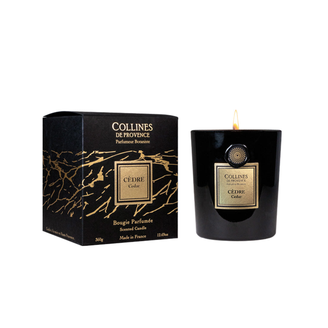 Bougie Parfumée 360gr Cèdre
