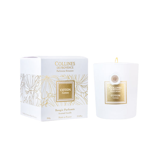 Bougie Parfumée 360gr Coton