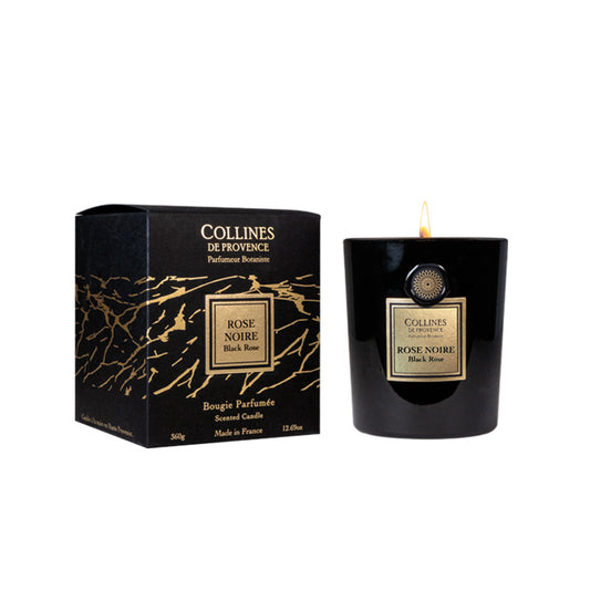 Bougie Parfumée 360gr Rose Noire