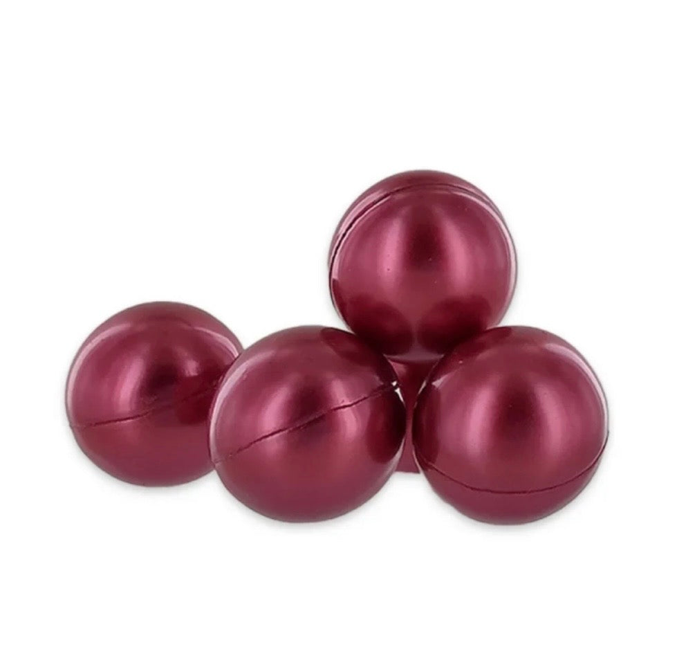 Perle Huile De Bain Fraise 4gr Rouge Opaque
