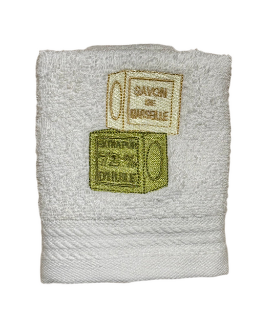 Serviette Invite Cubes 30*50 100% Coton