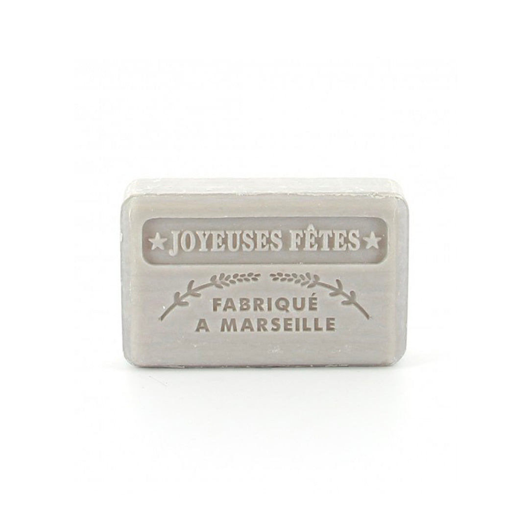Savon Beurre De Karité Bio 125gr Joyeuses Fêtes Argent