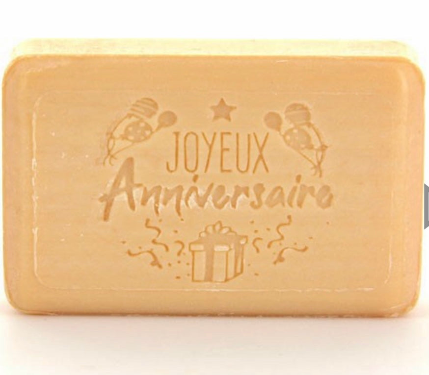 Organic Shea Butter Soap 125gr Happy Birthday